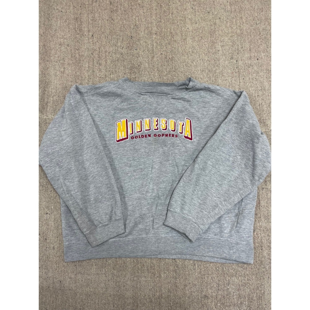 Vintage Minnesota Golden Gophers Sweatshirt Men XL Grey 1990s NCAA